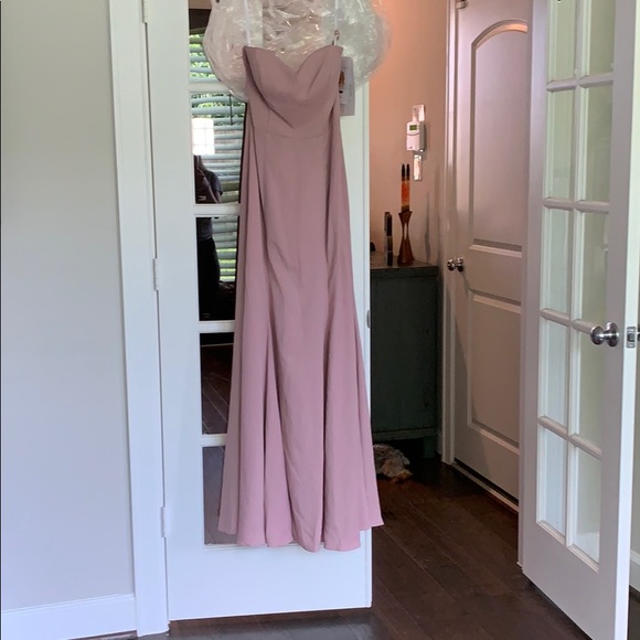 Hayley Paige Occasions strapless bridesmaid dress - Picture 7 of 7